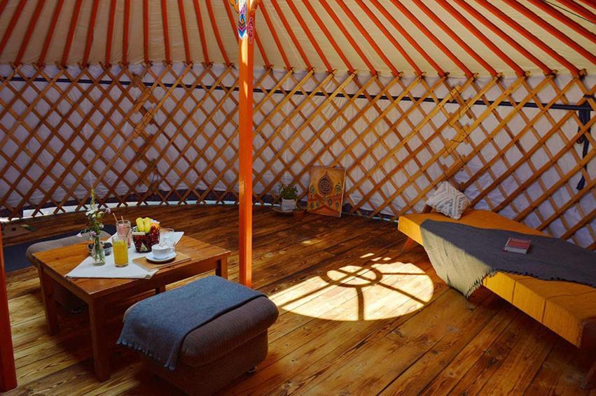 Camping V Raji - Palda Hotell Rovensko pod Troskami Exteriör bild